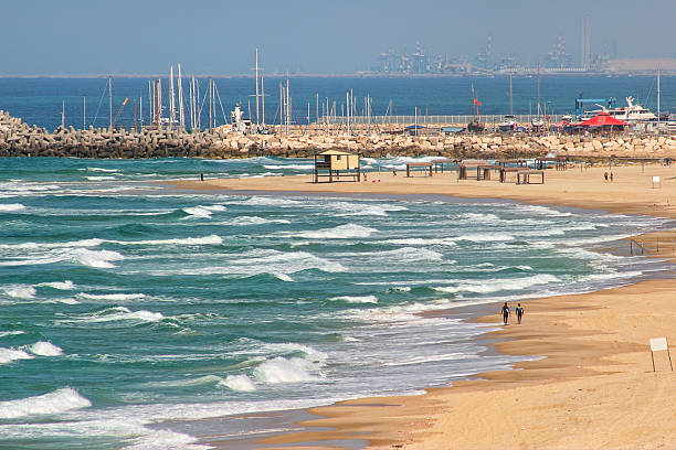 istock Beach along Mediterranean sea in Israel. 179002722