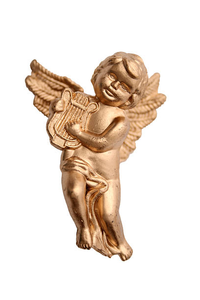 istock Little golden angel 179003028