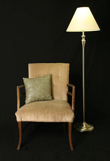istock Chair and lamp 179003225
