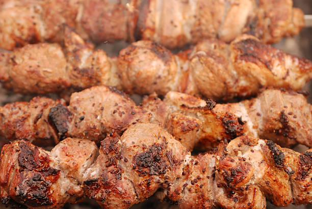 Kebabs (Shashlik) stock photo