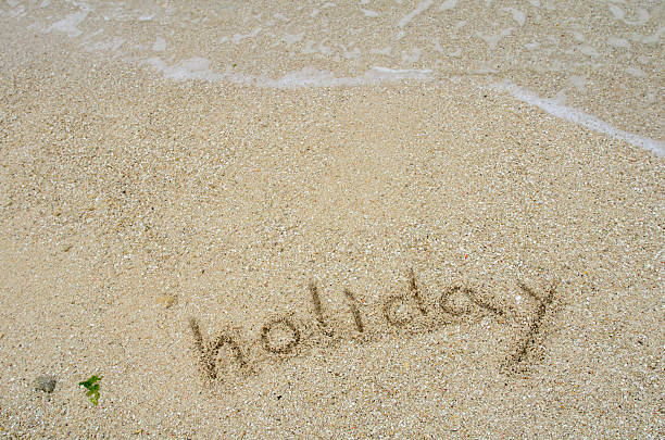 istock Character of sandy beach. (Holiday) 179004776
