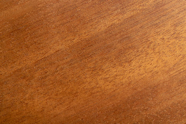 close-up of a piece of solid mahogany