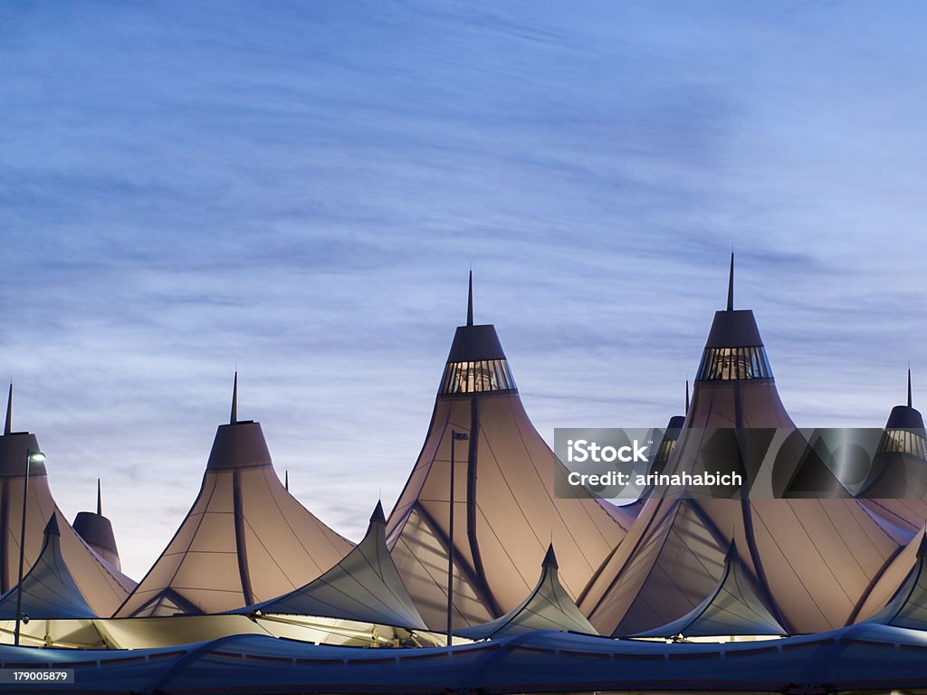 L'aéroport International de Denver - Photo de Aéroport libre de droits