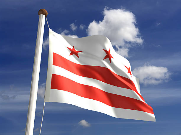 istock District of Columbia flag (with clipping path) 179006038