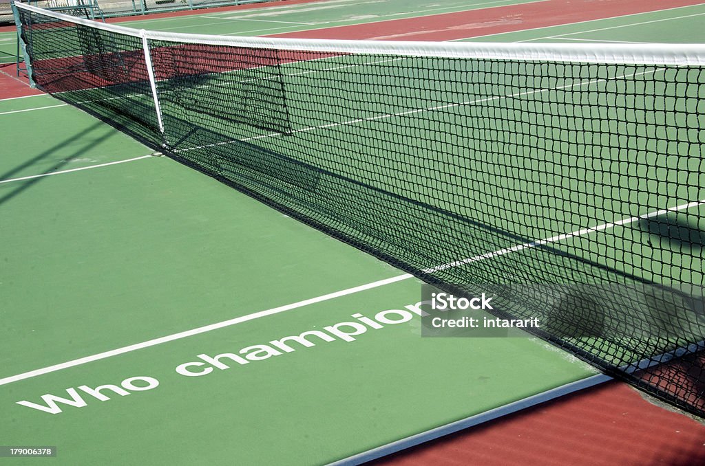 Net Tennis. - Foto stock royalty-free di Ambientazione esterna