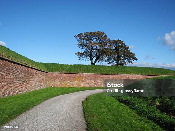 曲がりくねった道草レンガの壁木デンマークの風景 - デンマークのストックフォトや画像を多数ご用意 - デンマーク, デンマーク文化, ヨーロッパ