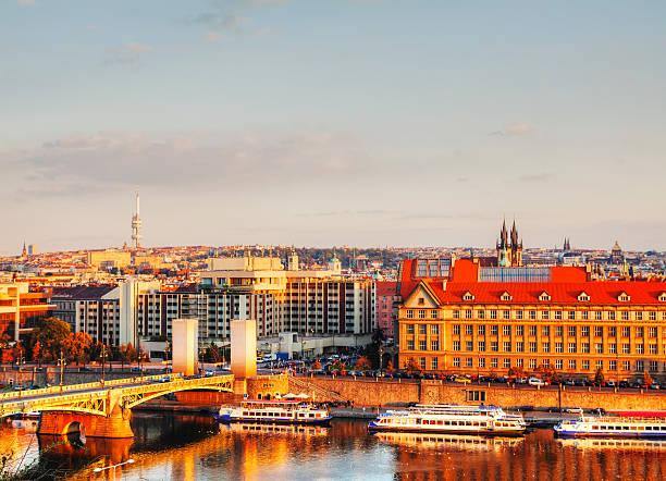 istock Overview of Prague 179007248