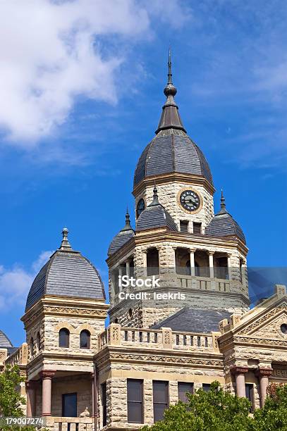 Old Denton County Courthouse Stock Photo - Download Image Now - Denton - Texas, Texas, City