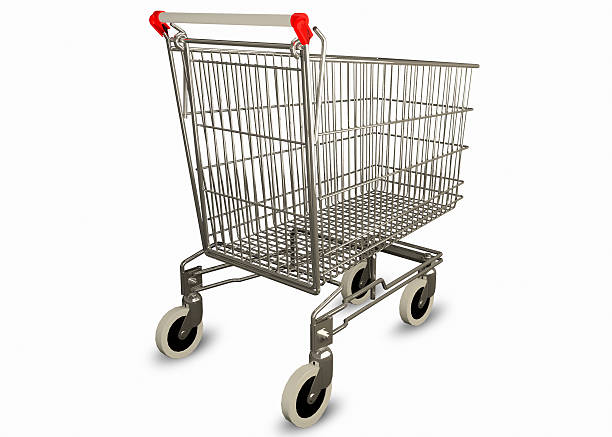 istock shopping cart isolated on white 179007411