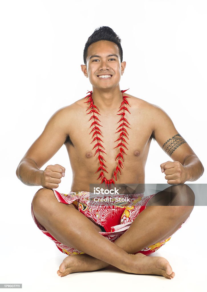 Счастливый Полинезийского - Стоковые фото Аборигенная культура роялти-фри