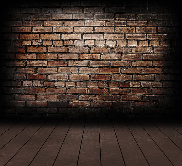 istock Brick wall and wood floor. 179008277