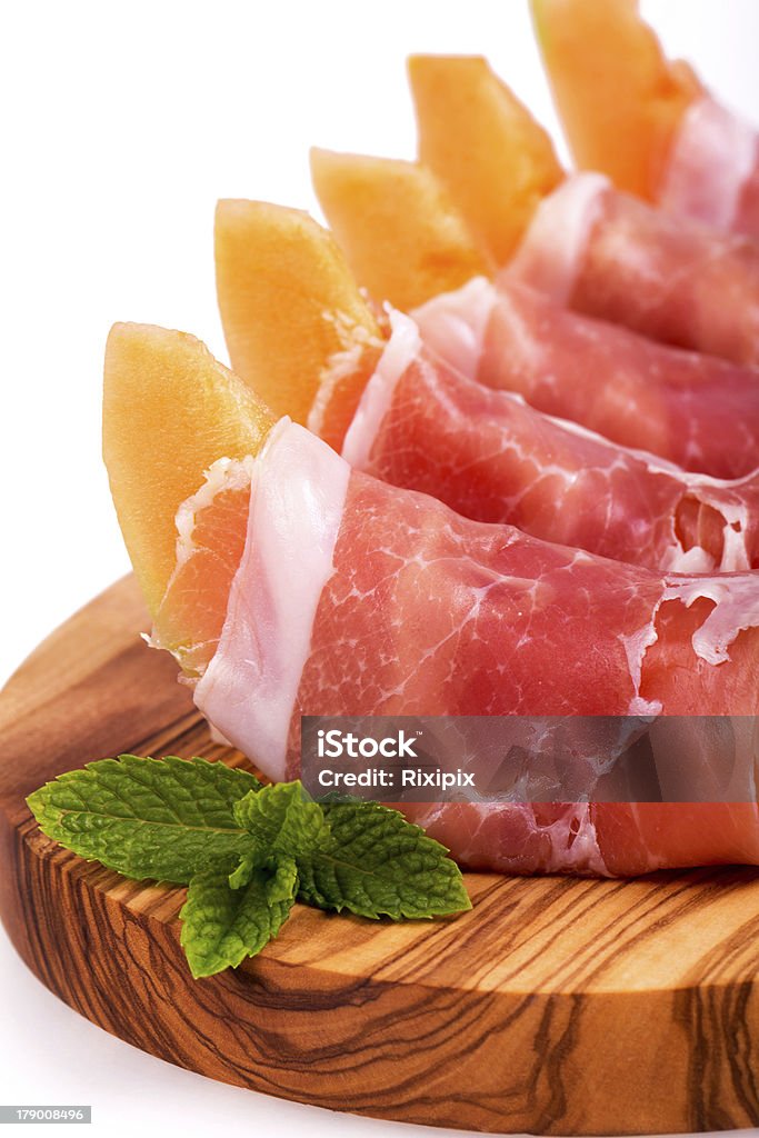 Prosciutto di Parma e melone - Foto stock royalty-free di Alimentazione sana