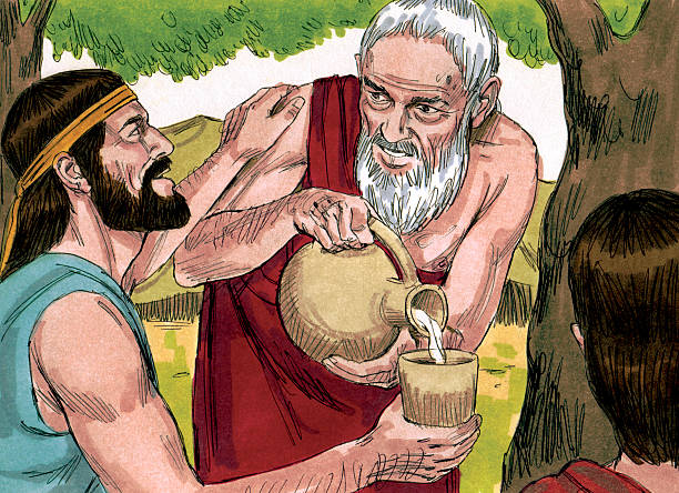 istock Abraham Listens to Stranger 179010406