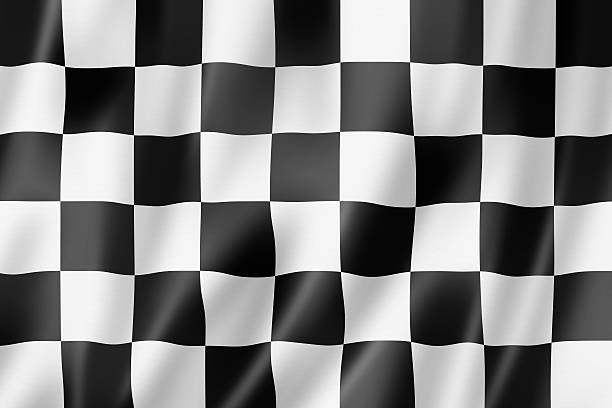 automobilismo termine bandeira quadriculada - flag checkered flag sports race checked - fotografias e filmes do acervo