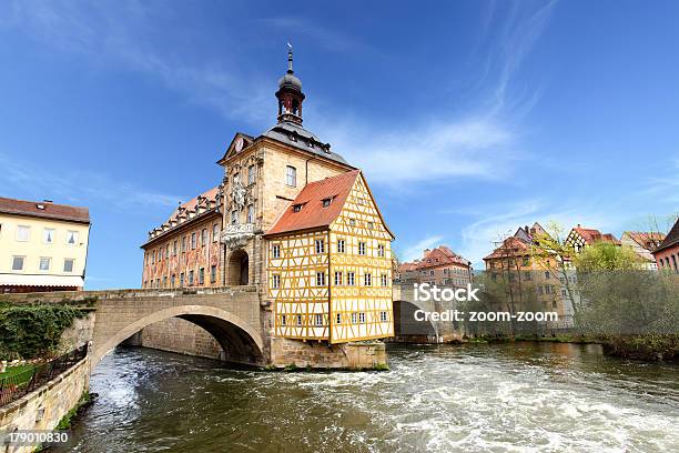 Bamberg Stock Photo - Download Image Now - Bamberg, Town Hall - Government Building, Bridge - Built Structure