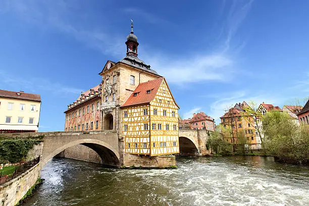 Town hall on the bridge, Bamberg, Germany
