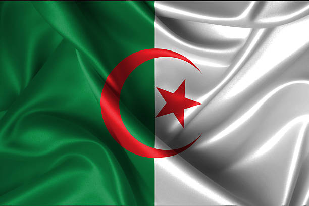 istock Wavy Flag of Algeria 179011206