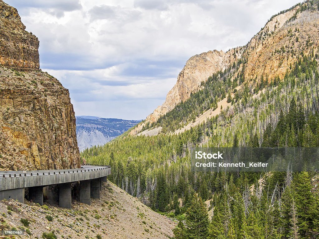 Golden Gate di Yellowstone - Foto stock royalty-free di Fotografia - Immagine