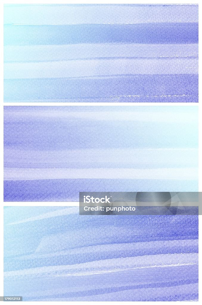 Satz von bunte Wasser Farbe malen Hintergrund - Lizenzfrei Abstrakt Stock-Foto