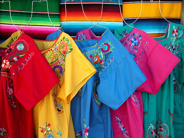 colorfull mexican blanket