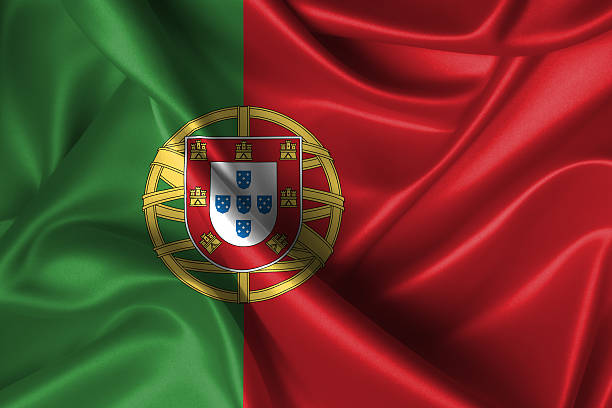 istock Wavy Flag of Portugal 179012776