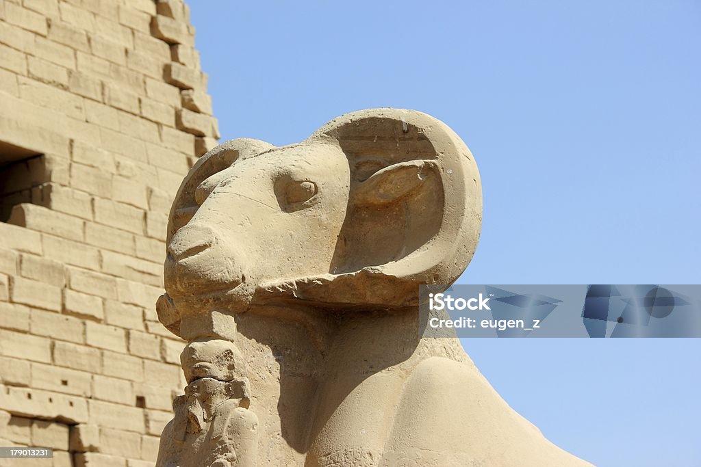 スフィンクスます。カルナック神殿の複合施設は、ルクソール（エジプト）。 - アフリカのロイヤリティフリーストックフォト