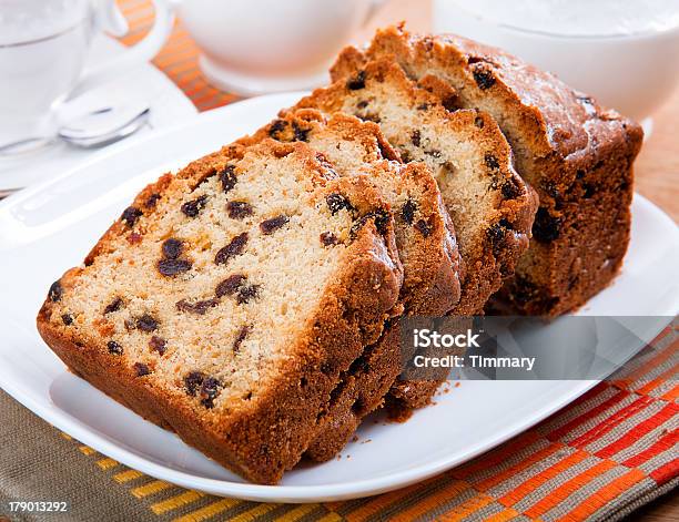 Delicious Fresh Sliced Ââcake On A Plate Stock Photo - Download Image Now - Baking, Cake, Crockery