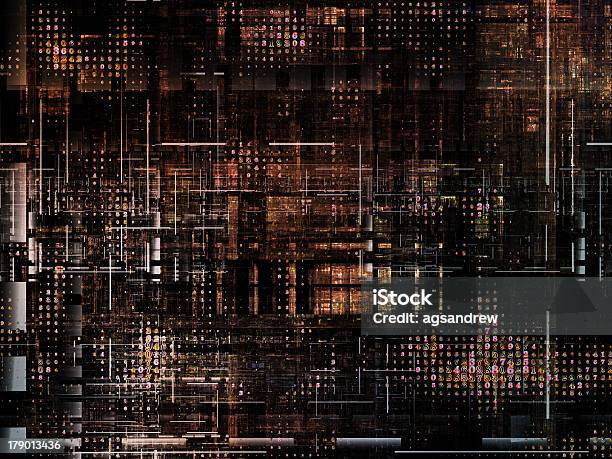 Tecnologico Grunge Texture - Fotografie stock e altre immagini di Astratto - Astratto, Blu, Composizione orizzontale