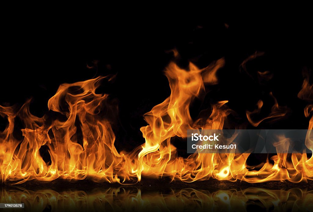 화재 불꽃 - 로열티 프리 가연성 스톡 사진