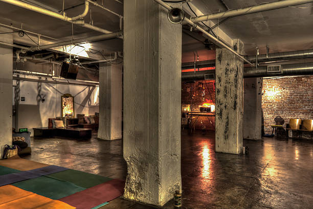 istock Yoga Classroom in the Basement 179015146