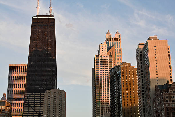 istock Skyscrapers in Chicago from the north side 179015205