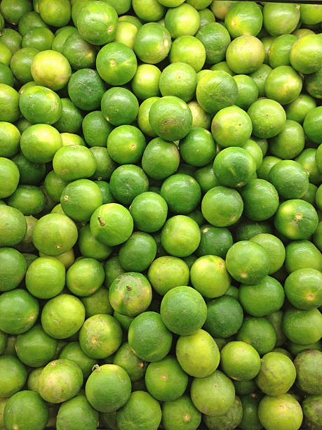 istock Fresh lime in asian market 179015806
