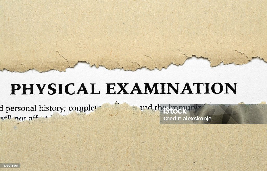Examen físico - Foto de stock de Personal de enfermería libre de derechos