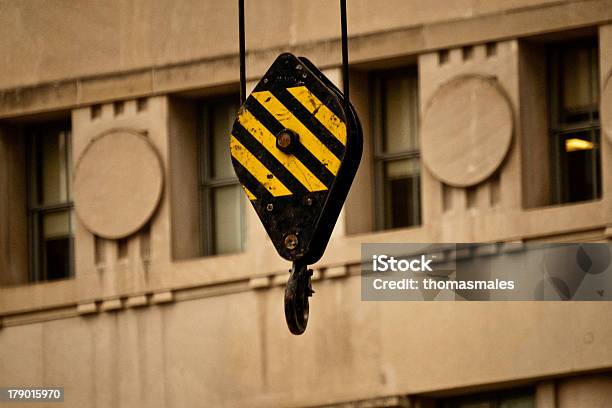 Gancio Di Sollevamento Industriale - Fotografie stock e altre immagini di Ambientazione esterna - Ambientazione esterna, Attrezzatura nautica, Bullone