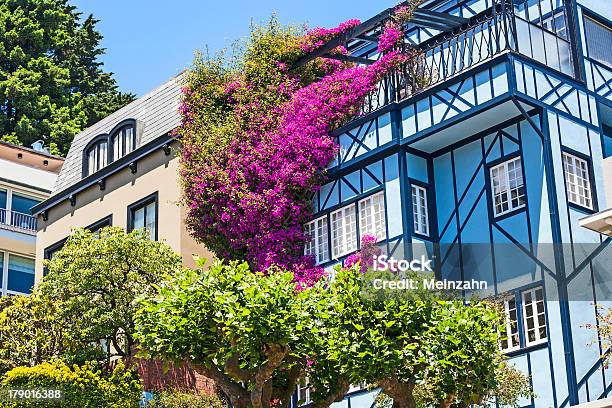 Blick Auf Lombard Street Stockfoto und mehr Bilder von Anhöhe - Anhöhe, Architektur, Außenaufnahme von Gebäuden