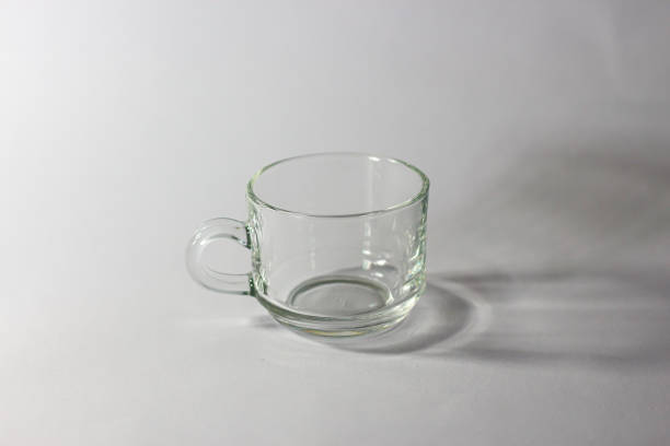 istock Empty of glass put on white background with concept vintage style. 1790164071