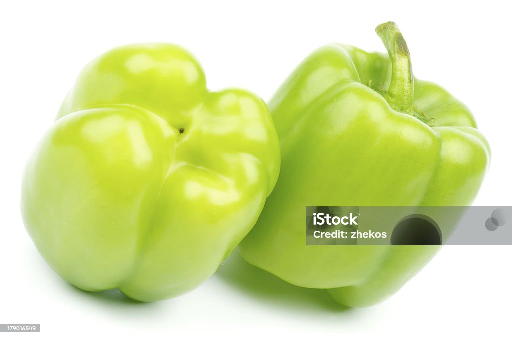 Verde Bell Peppers - Royalty-free Alimentação Saudável Foto de stock