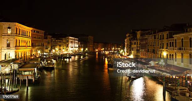 Veneza À Noite - Fotografias de stock e mais imagens de Ao Ar Livre - Ao Ar Livre, Arquitetura, Bebida Fresca