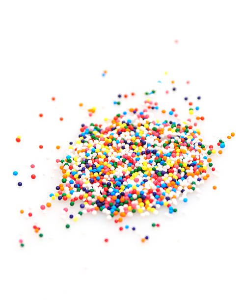 istock Colorful sprinkles on white background 179017868