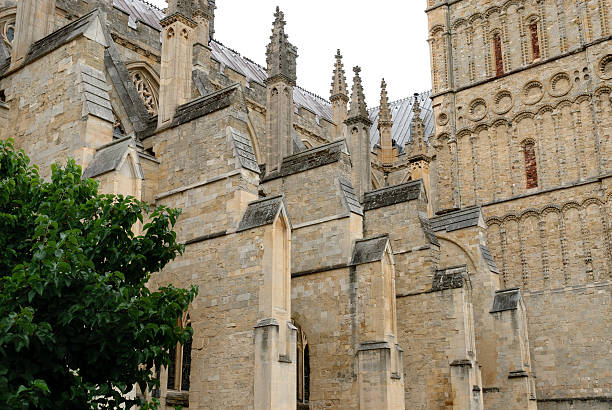 catedral de exeter - exeter england england cornwall england devon - fotografias e filmes do acervo