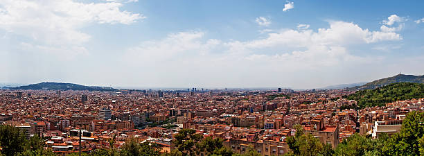istock panorama of Barcelona 179019539