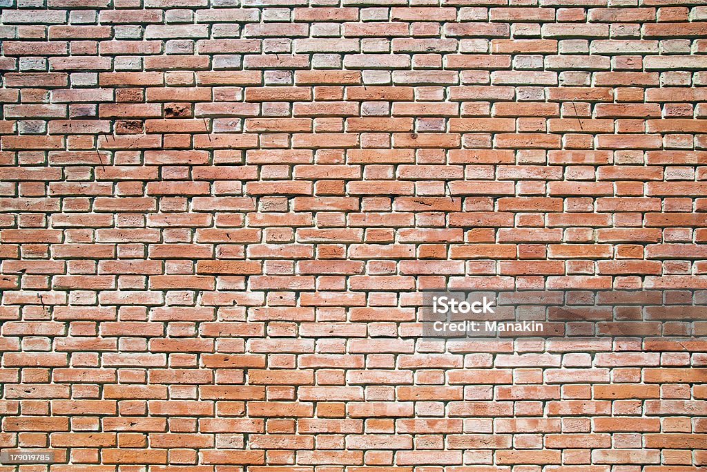 Toscana textura de la pared de ladrillos en - Foto de stock de Efecto texturado libre de derechos