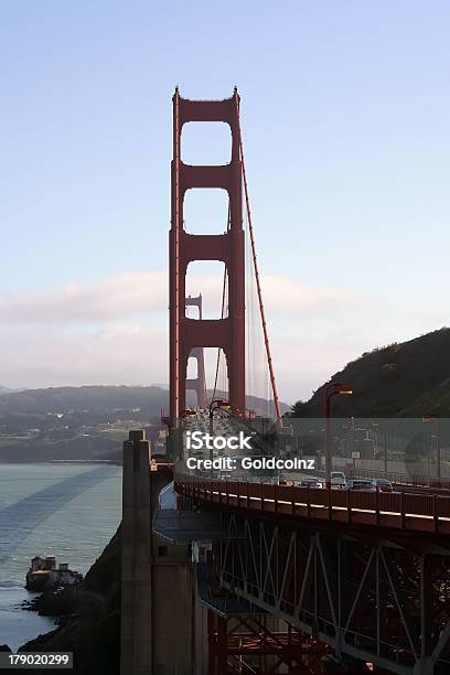 Golden Gate Bridge - Fotografie stock e altre immagini di Ambientazione esterna - Ambientazione esterna, Baia, California