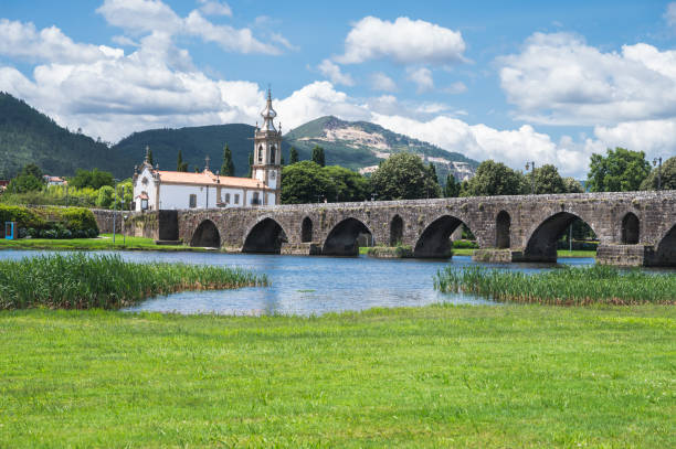 istock Bridge across the river in Ponte de Lima 1790211608