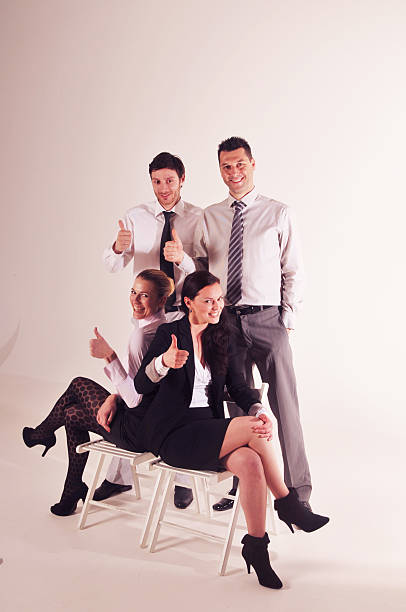 istock Group of business people 179021583