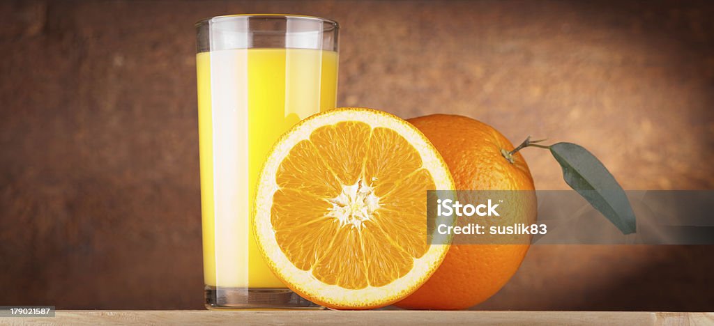 Suco de laranja - Foto de stock de Caule royalty-free