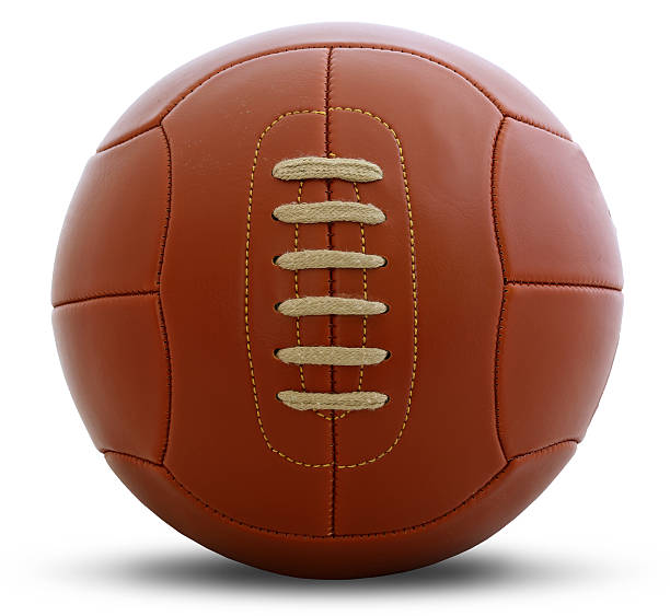 istock Vintage football ball 179022121