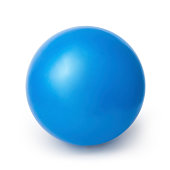 istock Blue Ball isolated on a White background 179022209