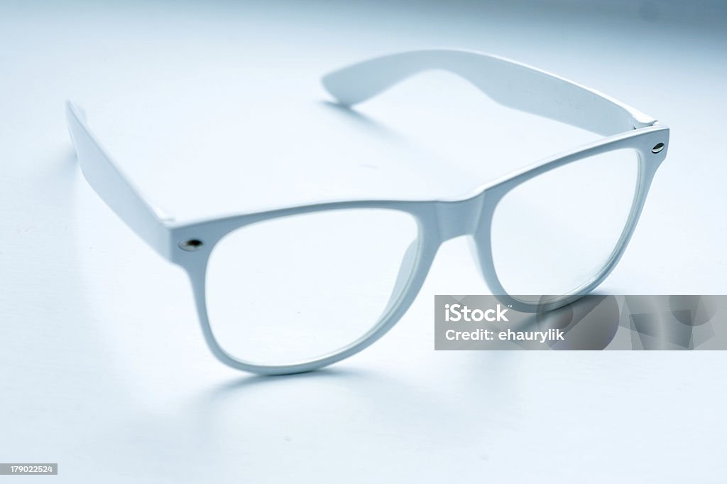 White eyeglasses - Lizenzfrei 1950-1959 Stock-Foto