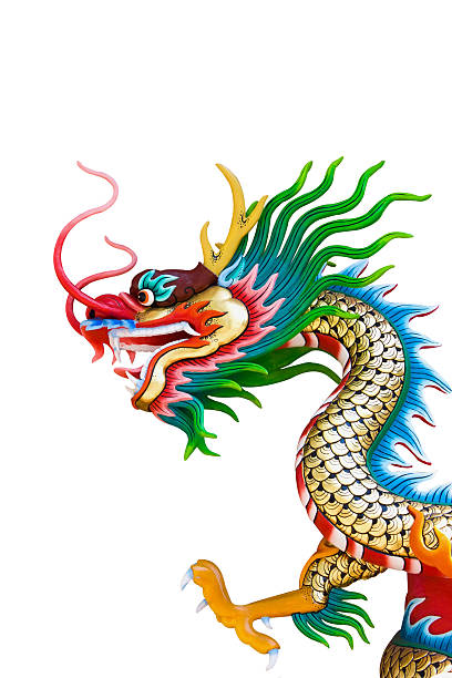 istock Dragon statue in Chinese style 179022930